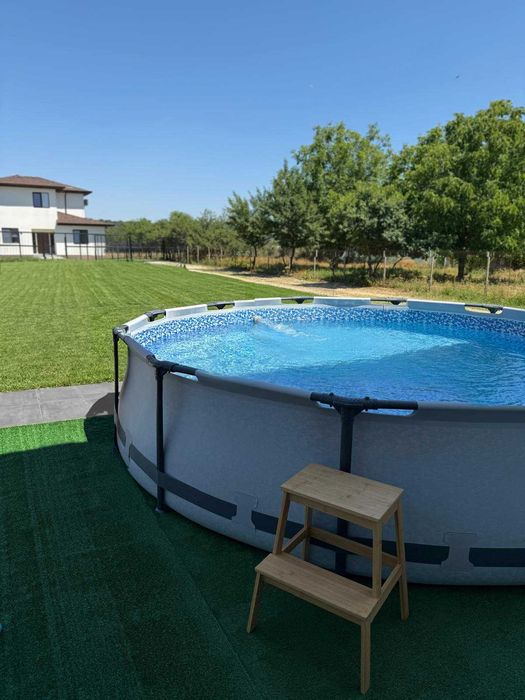 Piscina Bestway supraterana cu filtru cu nisip - stare buna