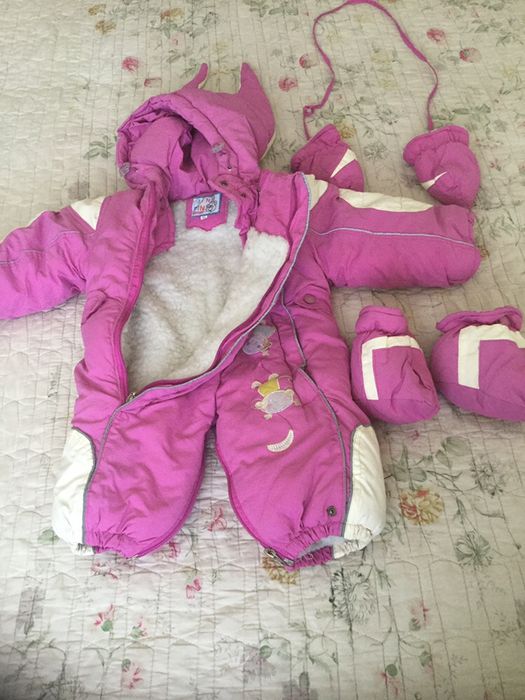 Продаю зимный комбез трансформер