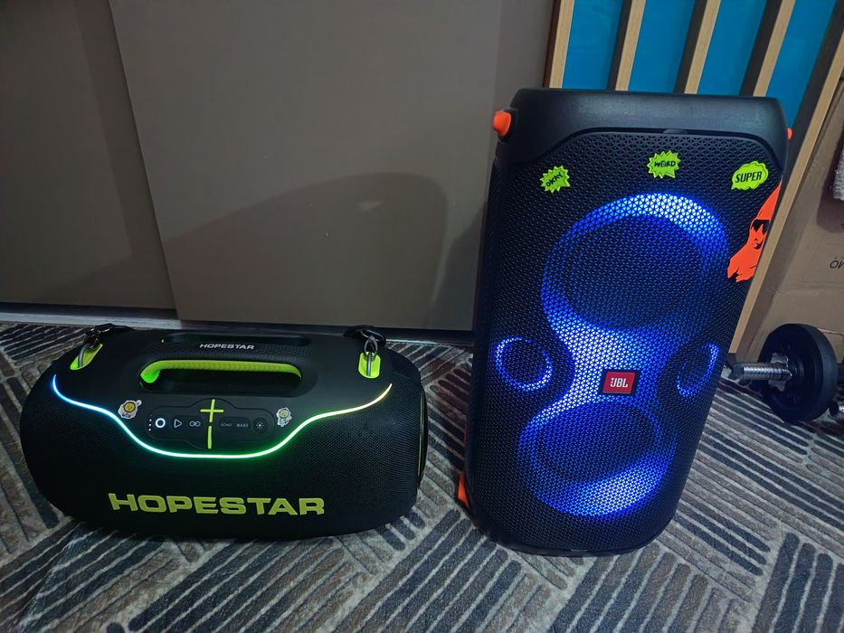 Vând boxe jbl și hopestar a80