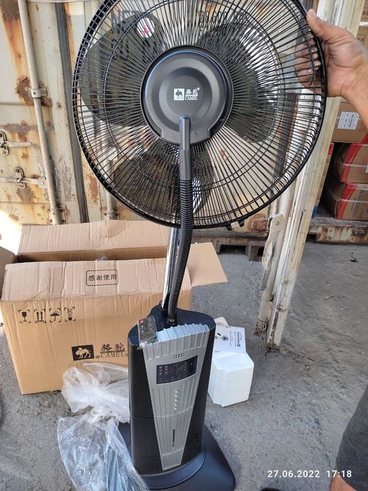 Вентилятор и Увлажнитель воздуха 2 в 1 с объем воды 1.2 литров от импо