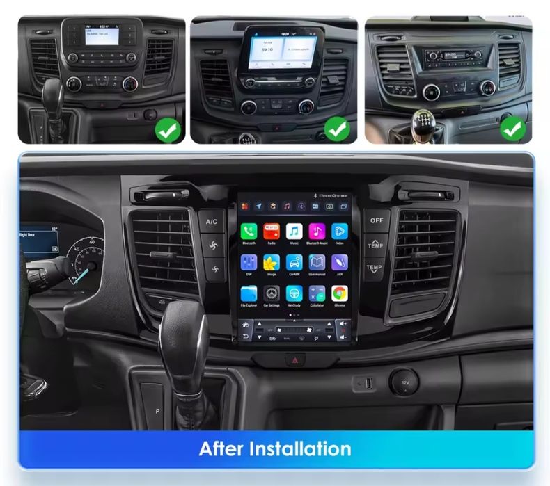 Navigatie Ford Transit 2021-2023 Waze