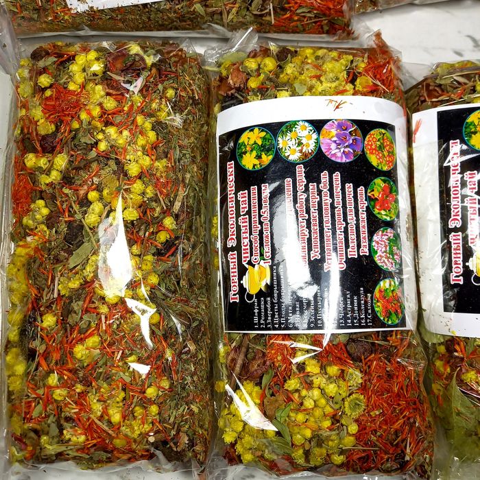 Горный чай экологический чистый Tog' choyi чай горного Шакшама