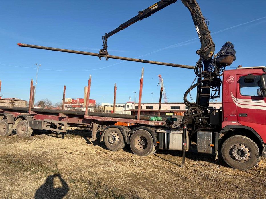 Camion VOLVO FH-480 cu  macara