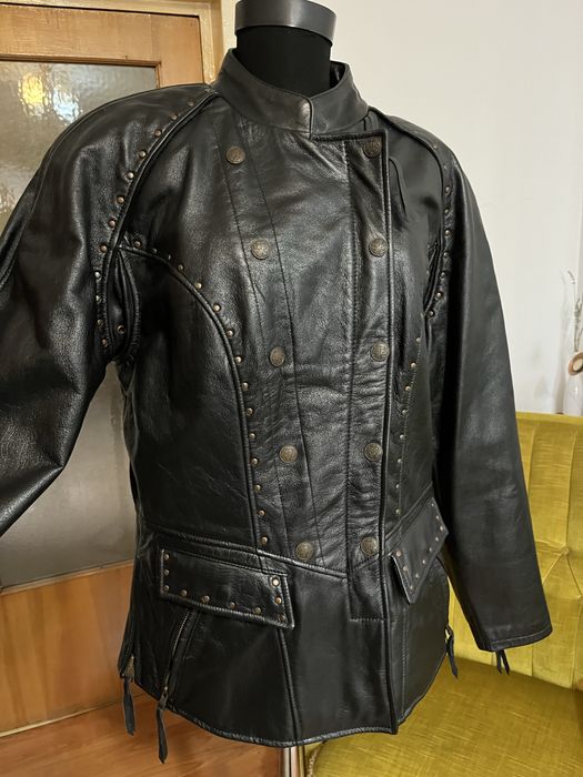 Geaca de piele biker / motocicleta Harley Davidson vintage