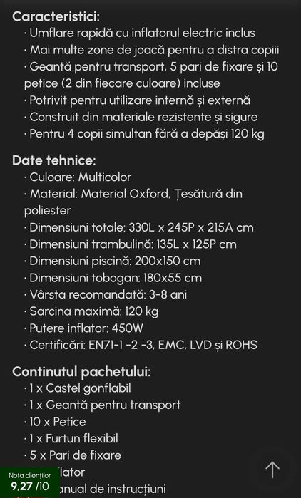 Loc joaca pentru copii