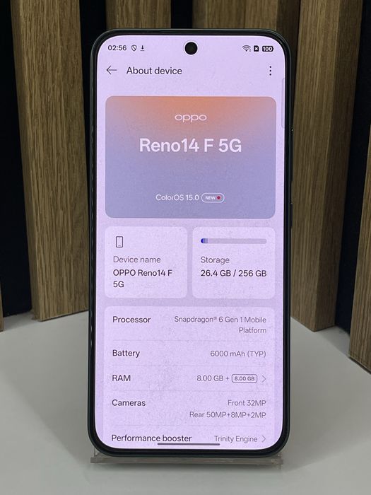 Oppo Reno 14F 256Gb 8Gb ram Garantie / Factura #59082