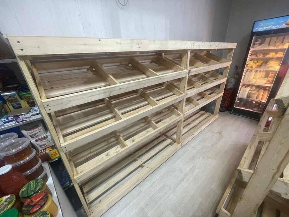 Овощные полки стеллажи