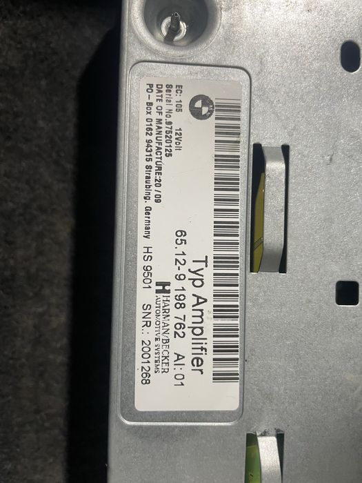 Усилитель БМВ Е 60