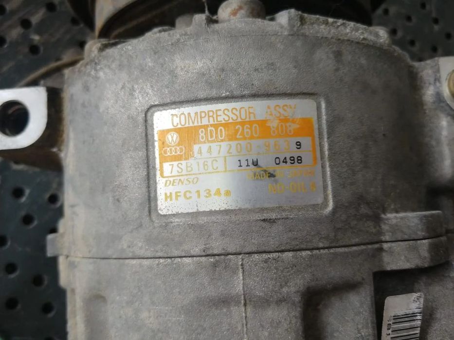 compresor clima ac 1.9 tdi  skoda superb vw passat b5 b6 8d0260808 447220-9639