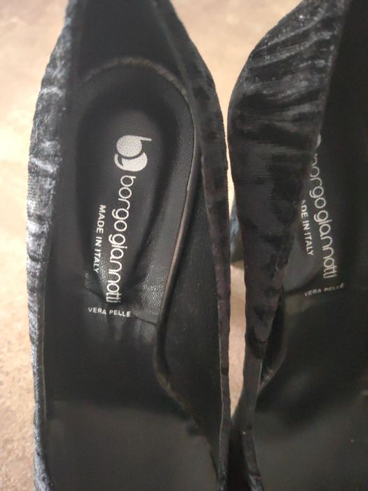 Pantofi dama  din catifea