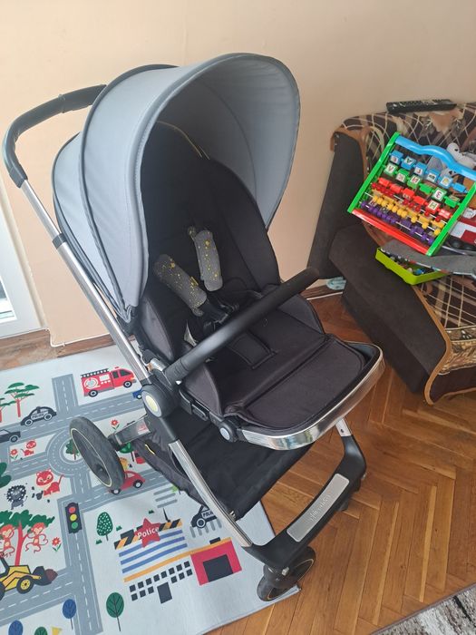 Комбинирана бебешка количка с твърд кош до 22 кг Chipolino Елит 3в1, п