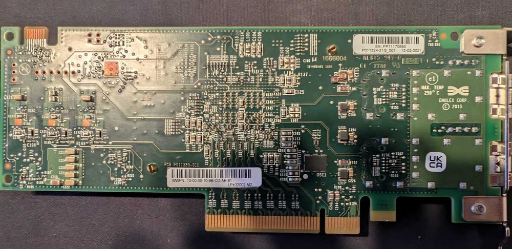 Interfata optica duala  Emulex lpe32002-m2 SFP Avago 32G