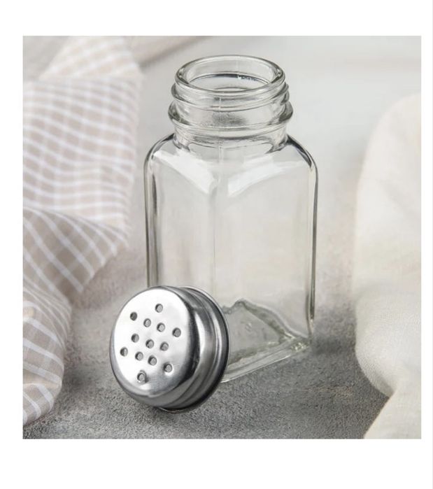 Солонка, стекло, новые