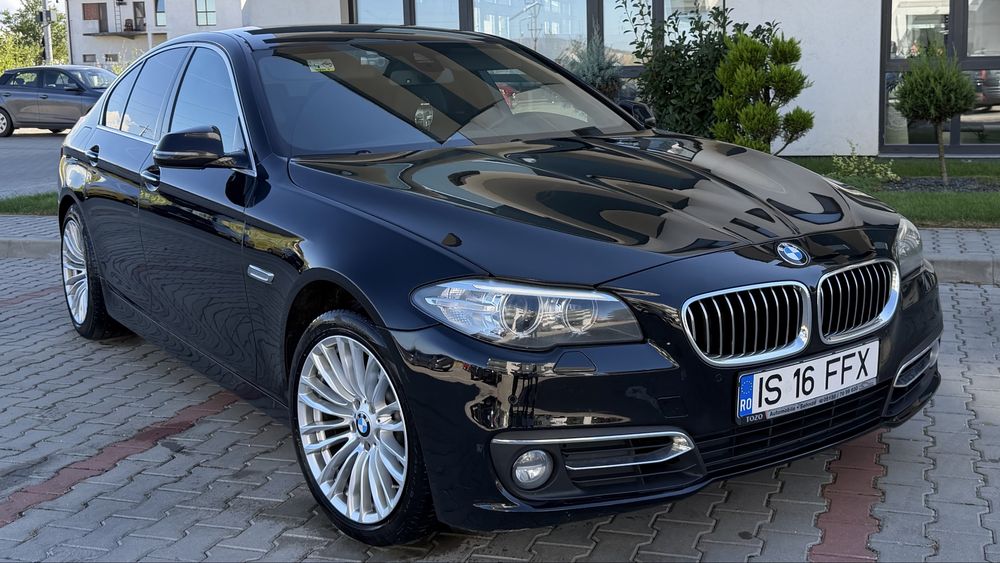 BMW 520 D LCI 2.0 190 CP 2015 E6 Facelift Automat 8+1 Trepte Pachet Lucury Interior Seria 7 CarPlay Impecabil
