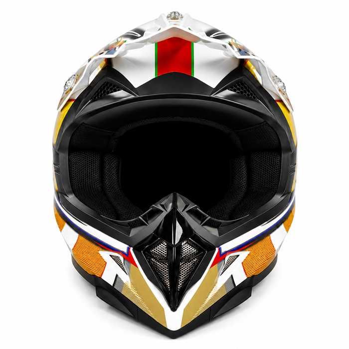 Каска крос YEMA мото крос ATV