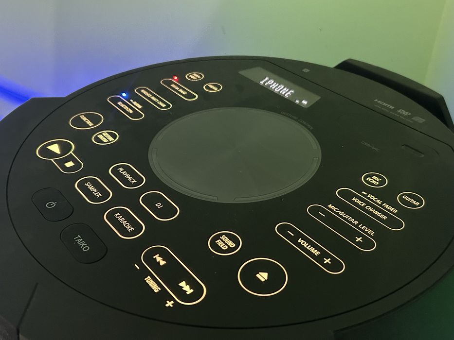 Аудио система SONY MHC-V73D Караоке колона! С микрофони