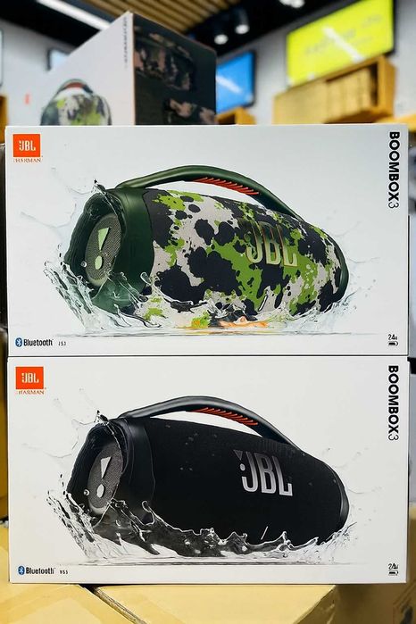 JBL Boombox 3 — мощная портативная колонка с басом. Есть доставка