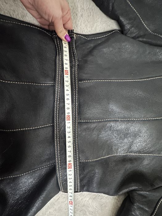 Cojoc piele si blana naturala