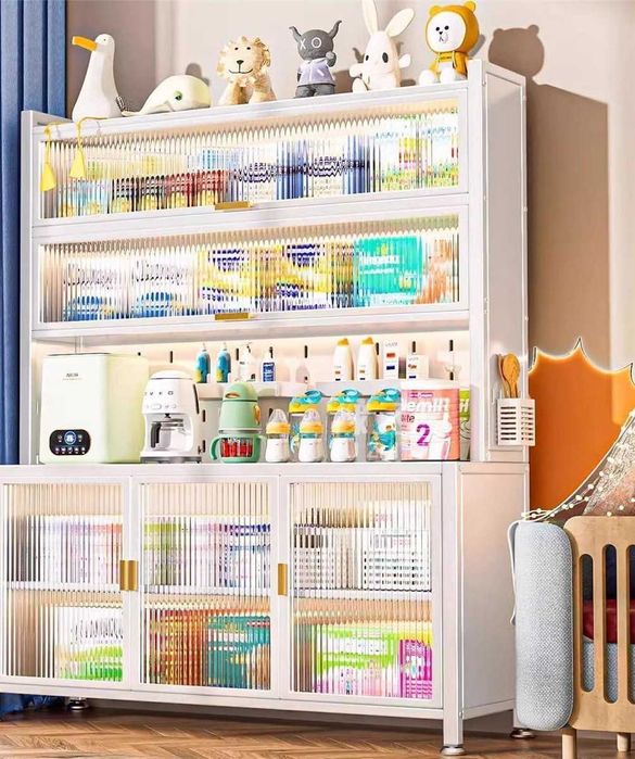 Кухонный буфет/ Metall bufet idish va texnika uchun| Буфет для техники