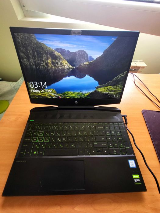 Комплект Gaming laptop HP Pavillion 15, мишка и слушалки на Razer