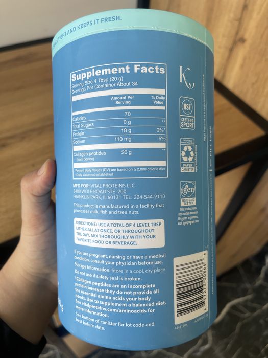 Vital protains collagen peptides