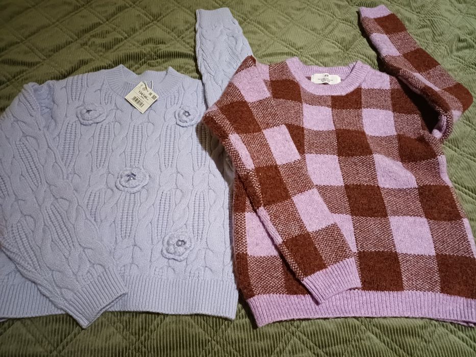 Жилетка, пухкаво яке, блузки 134 р.