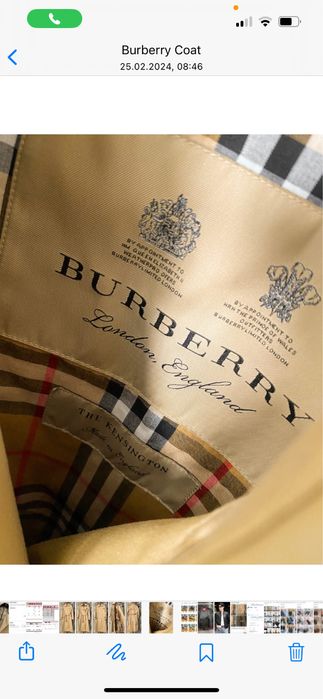 Trench/ Palton impermeabil Burberry