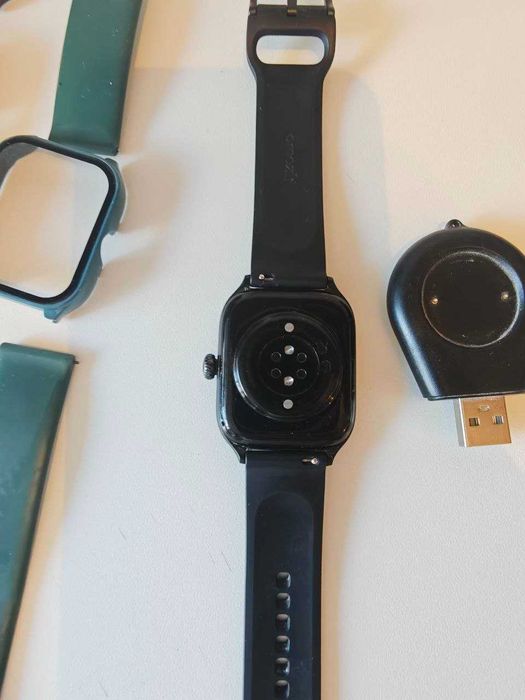 Smartwatch Amazfit GTS4 + GTS2 Mini ceas inteligent AMOLED bratara fitness, GPS monitorizare puls accesorii Mi Band 4