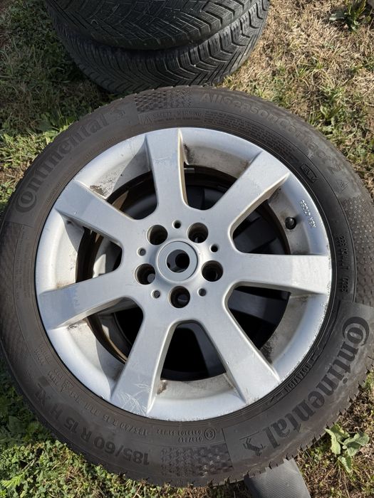 Cauciucuri 185/60/15 , skoda , vw , seat plus jante