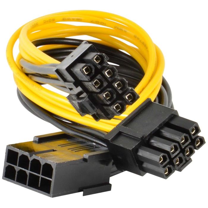 PCIe Power Splitter 8-pin - 2×8-pin, 18 AWG – Кабель питания [США]