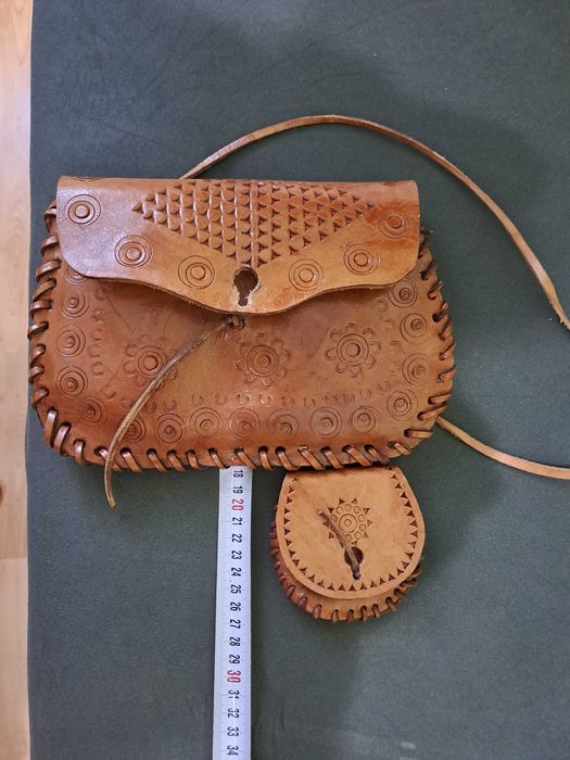 Кожена чанта ЕСТЕСВЕНА КОЖА!