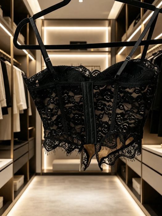 Corset dantela elegant
