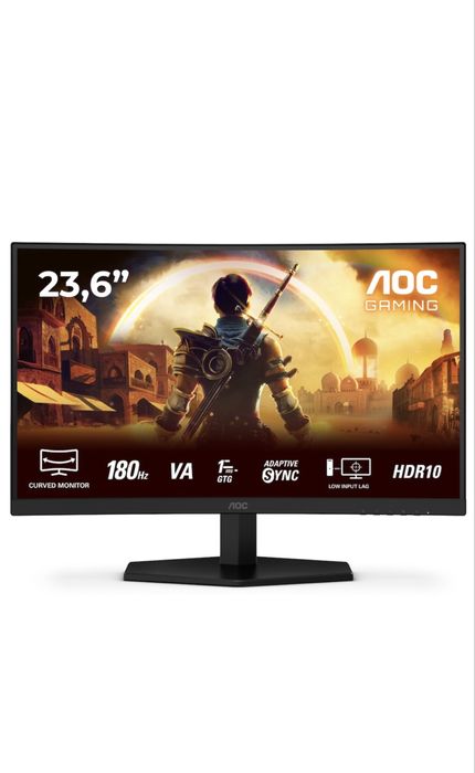 Monitor gaming aoc 24G42E  23.8 full HD 180 hz