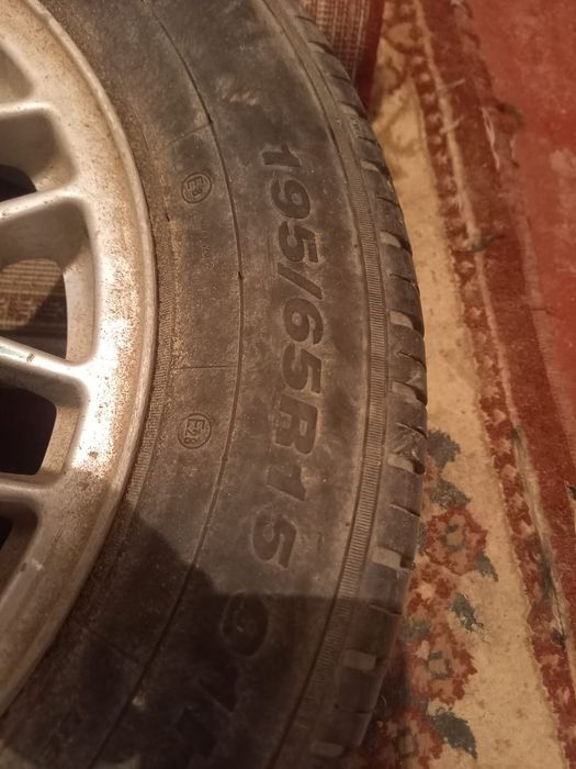 195/65/15 диск летний шинасымен сатылады