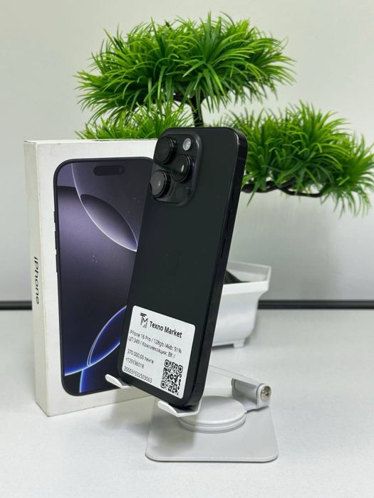 iPhone 16 Pro 128gb Akb: 91% ЦП:349