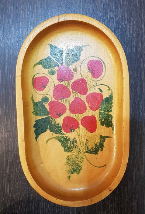 Хлебница деревянная советская