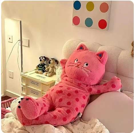 Голяма плюшена Котка, Голяма плюшена играчка Дълга Котка, 80см