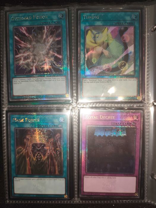 Предлагам yu gi oh foil карти