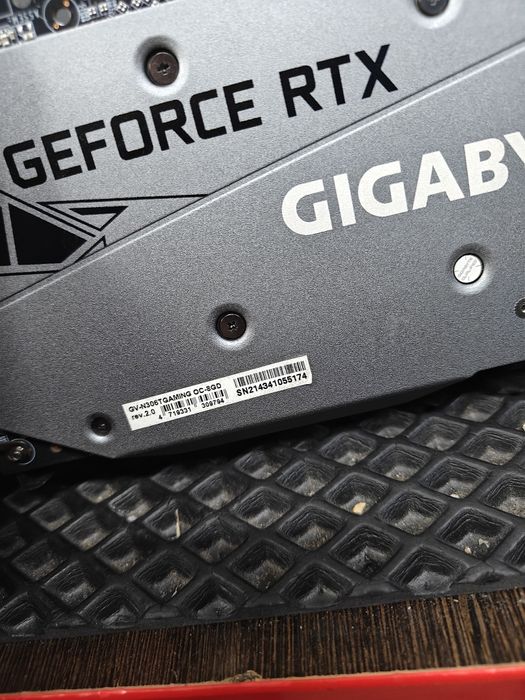 Видеокарта Gigabyte RTX 3060ti 8gb
