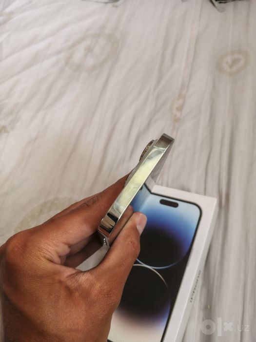 Iphone 14 pro sliver 128gb