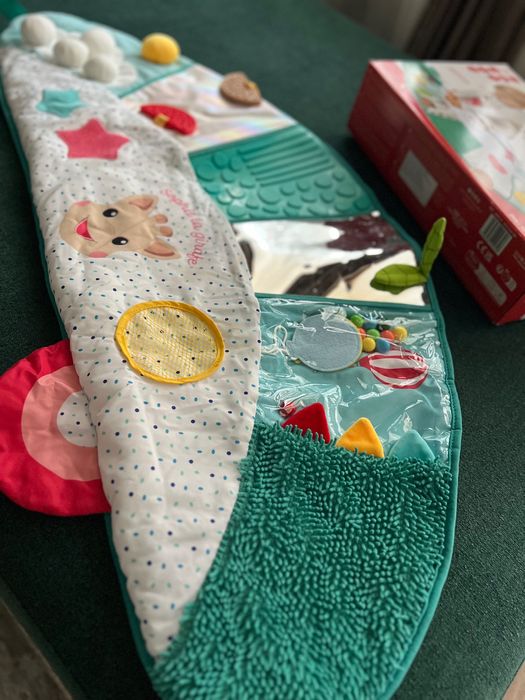 Sophie la giraffe бебешки йога матрак