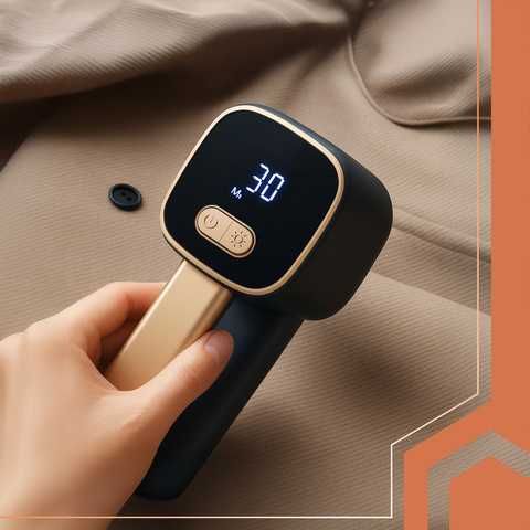 Пилинг за дрехи Ruhhy, LED цифров дисплей, 3 часа автономност