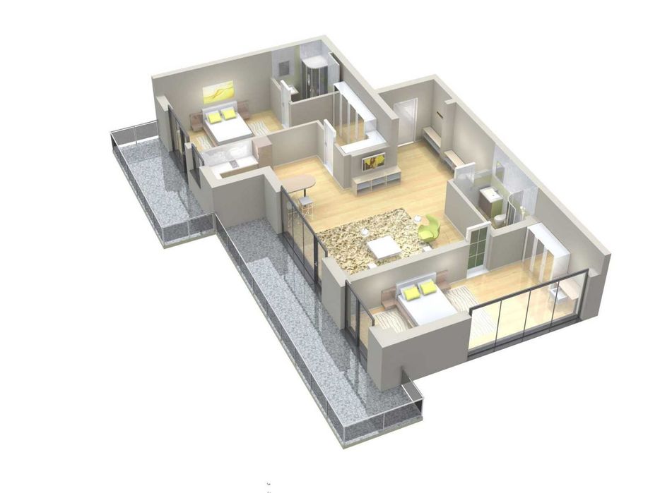 AGENȚII IMOBILIARE → Releveu → Plan 2D → Proprietate prezentată profesionist → Plan 3D