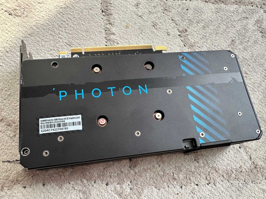 Видеокарта Intel ARC a380 6GB (GUNNIR PHOTON)
