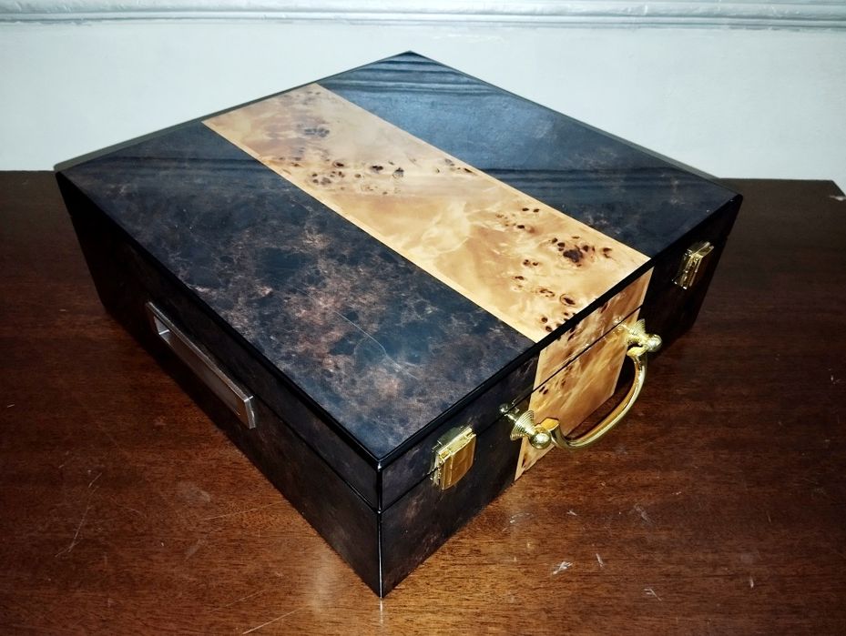 Элитный игровой набор 5 в 1 (шахматы, шашки, нарды, домино, покер)