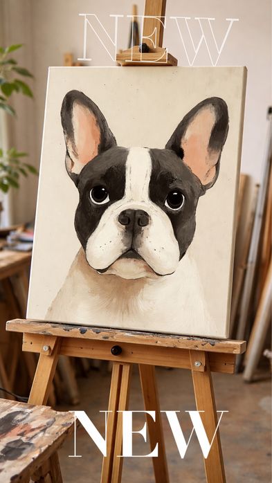 Tablouri la comanda cu animalute sau personaje