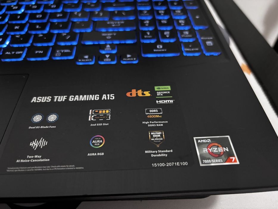 Laptop Asus TUF GAMING A15 FA506NFR-HN091