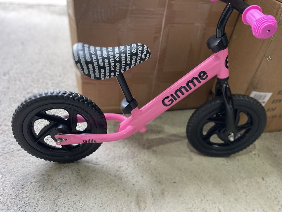 Bicicleta copii fara pedale Teddy 11 inch 3-6 ani inaltime 85-110 cm