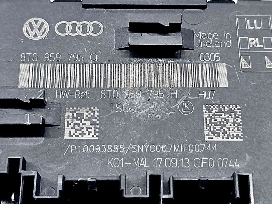 Modul confort AUDI A4 (8K2, B8) [Fabr 2008-2015] 8T0959795Q