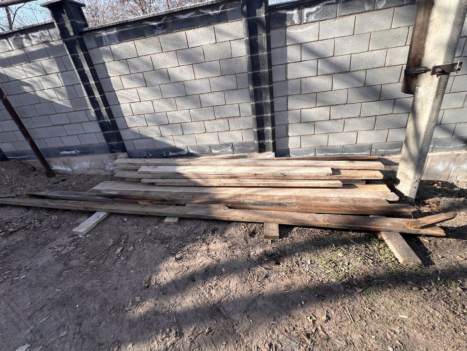 Продам балки сосна, остатки